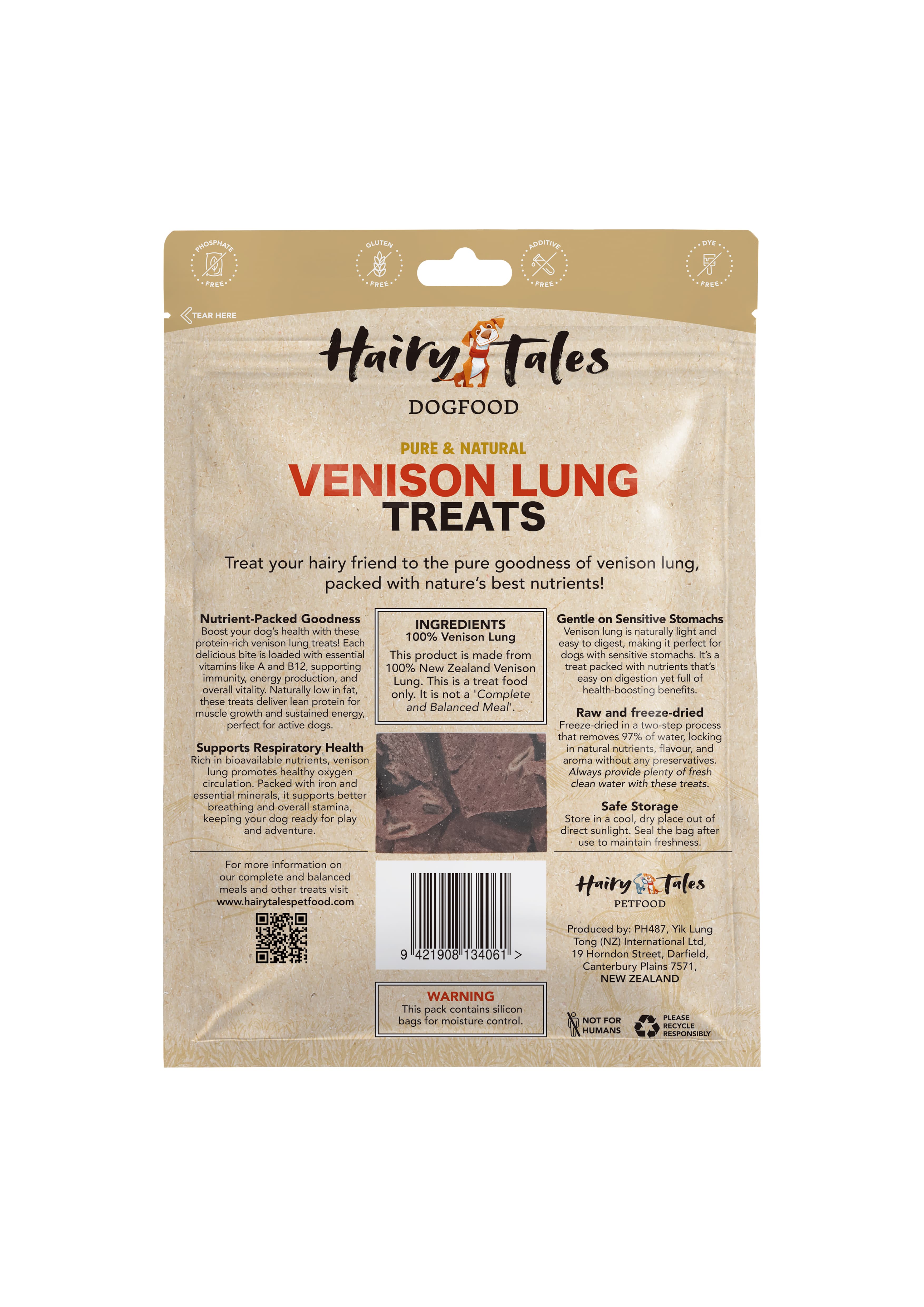 Freeze-Dried Venison Lung